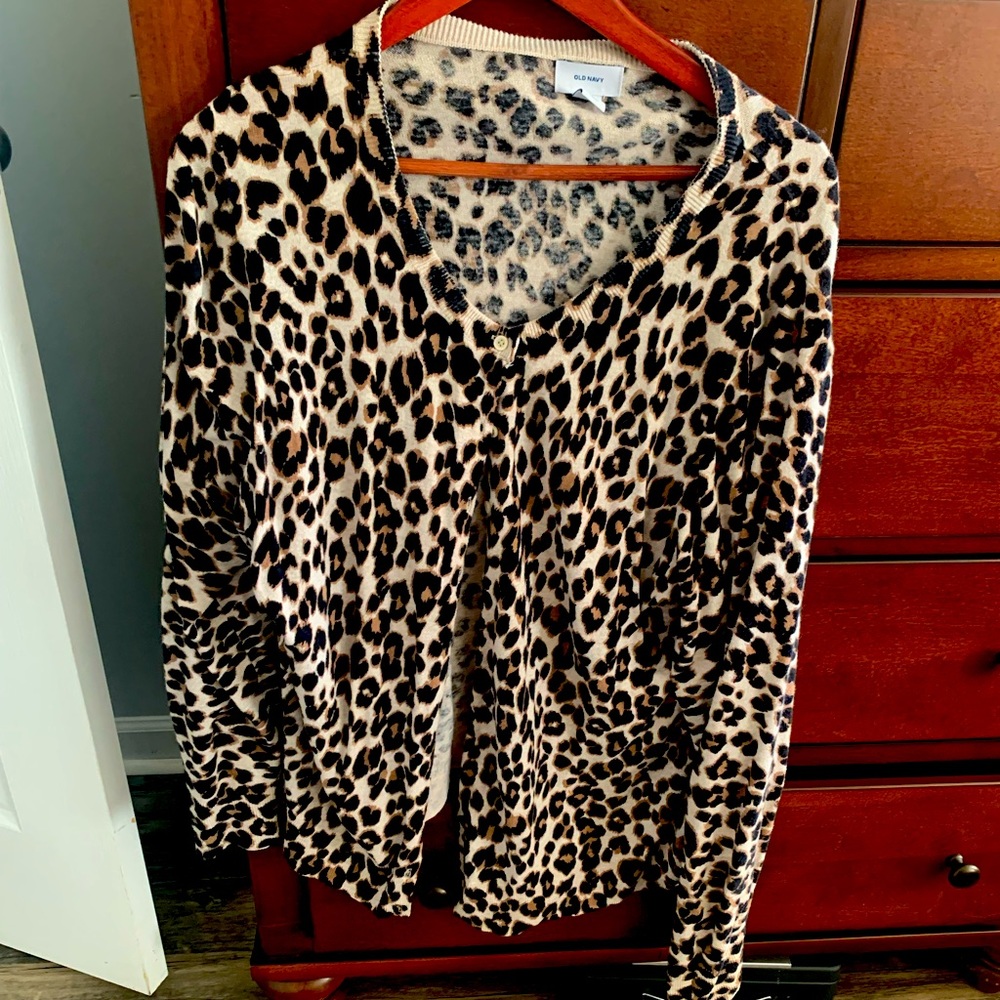 Leopard Cardigan